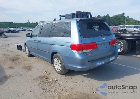 2009 Honda Odyssey Lx из США, поврежденный, VIN 5FNRL38279B050270